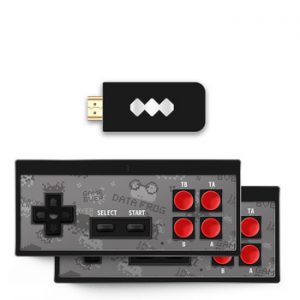 DATA FROG 4K HDMI Video Game Console Built in 568 Classic Games Mini Retro Console Wireless Controller HDMI Output Dual Players