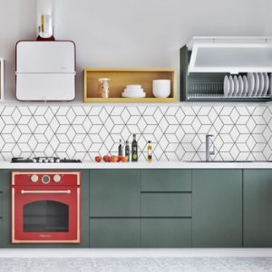 Funlife Bathroom Self-adhesive Mosaic Tile Sticker