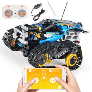 20096 Technic Car Series The Lepining 42095 Remote Control Stunt Racer Set Building Blocks Bricks Kids Car Toys Birthday Gifts