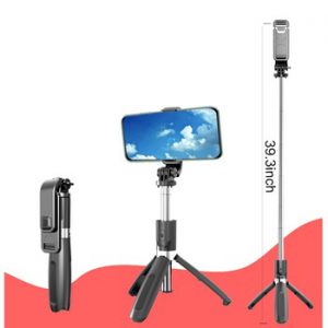 FANGTUOSI Upgraded version Wireless Bluetooth Selfie Stick with Tripod Extendable Foldable Monopod For iphone 11 Action Camera