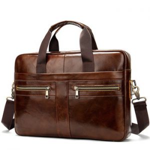 WESTAL Bag men's Genuine Leather briefcase Male man laptop bag natural Leather for men Messenger bags men's briefcases 2019