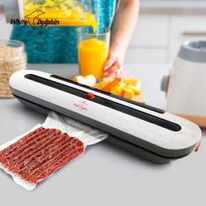 Kitchen Vacuum Sealer Machine Food Saver 110V 220V Electric Home Vacuum Food Sealer China Including 10pcs Storage Bags