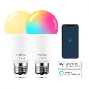 15W Smart Light Bulb Dimmable WiFi LED Lamp E27 Color Changing Lamp RGB Magic Bulb 110V 220V APP Operate Alexa Google Assistant