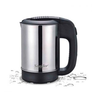 0.5L Mini Electric Kettle Stainless Steel 1000W Portable Travel Water Boiler Pot Sonifer