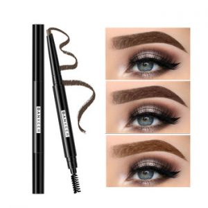 BANXEER Eyebrow 4 Colors Waterproof Eyebrow Long Lasting Eye brow Tattoo Pencil Durable Black Brown Smudge-proof Eye Brow Pencil