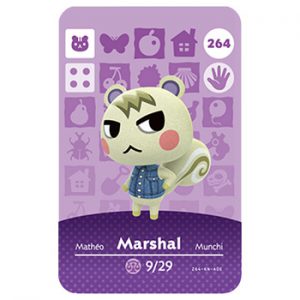 Amiibo Animal Crossing Card 264