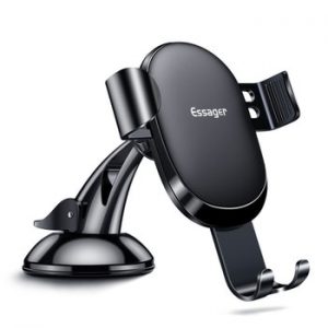 Essager Gravity Car Phone Holder For iPhone Samsung Universal Mount Holder For Phone in Car Cell Mobile Phone Holder Stand