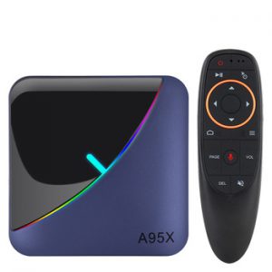 A95X F3 Android 9.0 Tv Box RGB Light TV Box 4GB 64GB 32GB Amlogic S905X3 Box 2.4/5G wifi 8K Netflix Plex Media Server smart box