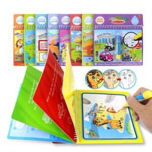 COOLPLAY Magic Water Drawing Book Coloring Book Doodle & Magic Pen Painting Drawing Board For Kids Toys Birthday Gift