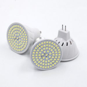 KARWEN  Lampada LED Lamp GU10 MR16 E27 E14 Bombillas LED Bulb 220V 240V Spotlight 48 60 80 LED 2835 SMD Lampara Light