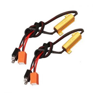 2pcs H7 50W 6Ω Car LED Canbus Load Resistor Controller Warning Canceler LED Decoder Light Error Free 12V Resistance