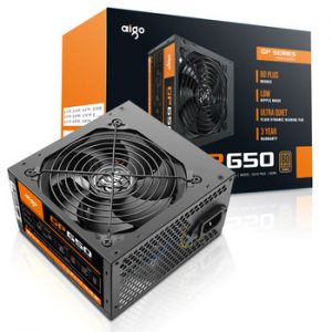 Aigo GP650 Power Supply 650W 80PLUS BRONZE PC Power E-sports Max 850W Power Supplies For Computer 12V ATX 12CM Fan Power Supply