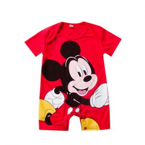 Newborn Mickey Baby Rompers Disney Baby Girl Clothes Boy Clothing Roupas Bebe Infant Jumpsuits Outfits Minnie Kids Christmas