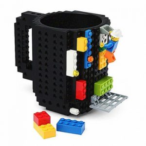 350ml Creative Milk Mug Coffee Cup Creative Build-on Brick Mug Cups Drinking Water Holder for LEGO Building Blocks Design