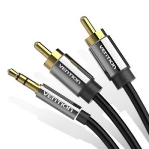 Vention RCA Cable 3.5mm to 2rca Aux rca Jack 3.5 Audio Stereo Cable for Smartphone Amplifier Home Theater DVD 2 rca AUX Cable