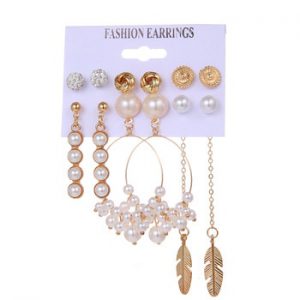 VKME Oversized Drop Earrings set Fashion Women earring multiple styles 2020 Jewellery Party Banquet Daily Decoration