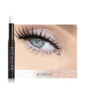 FOCALLURE 12 Colors Eyeshadow Sticker Cosmetics Eye Shadow Pencil Highlighter Shimmer Eyes Makeup Eye Shadow Eye Liner