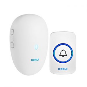 KERUI Smart Doorbell Home Security Welcome Wireless Doorbell 57 Chime 80m Remote Control EU US UK Plug Wireless Button Door Bell