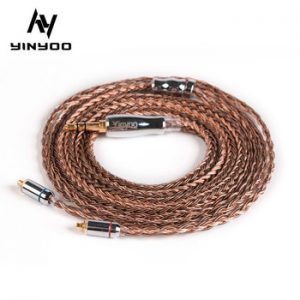 Yinyoo 16 Core High Purity Copper Cable 2.5/3.5/4.4MM with MMCX/2PIN/QDC/TFZ for KZZS10Pro ZSNPRO BA5 V90 BLON BL-03 BL-05 BL05