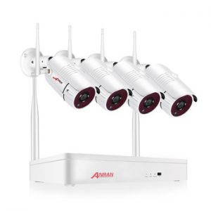 ANRAN Wireless 2MP CCTV Wireless System NVR Kit Outdoor P2P Wifi IP Security Camera Set Video Surveillance Kit Night Vision