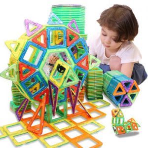 100-298pcs Blocks Magnetic Designer Construction Set Model & Building Toy Plastic Magnetic Blocks Educational Toys For Kids Gift