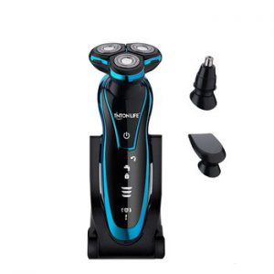 Rechargeable Electric Shaver Electric Beard Trimmer Shaving Machine for Men Beard Razor Wet-Dry Dual Use Washable