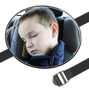 Car Safety View Back Seat Mirror Baby Car Mirror Children Facing Rear Ward Infant Care Square Safety Kids Monitor 17*17cm