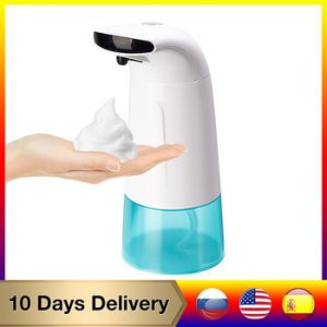 Automatic Foam Soap Dispenser Touchless Foaming Infrared Motion Sensor Hands-Free Soap Pump Dispenser For Bathroom Kitchen 250ML