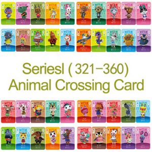 English version Amiibo Card NS Game Series 4 (321 to 360) Animal Crossing Card Work for