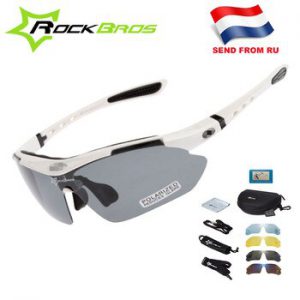 Hot! RockBros Polarized Cycling Glasses Cycling Sunglasses Outdoor Sport Road Bike MTB Men's Glasses TR90 Goggles Eyewear 5 Lens