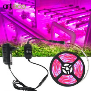 5M LED Phyto Lamps Full Spectrum LED Grow Light 300 LEDs 5050 Strip LED Fitolampy Grow Lights For Greenhouse Hydroponic plant