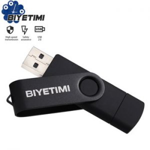 Biyetimi Usb Flash Drive 64gb 32gb Pendrive 2.0 8GB 16GB Pen Drive High Speed Customizable U-disk for Smart Phone