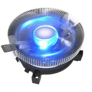 universal Desktop Computer PC blue LED Aluminum Heatsink CPU  Cooler CPU Fan cooling for LGA 775 1150 1155 1156 AMD or 1366 2011