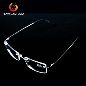 Titanium alloy glasses frame Rimless eyeglasses myopia Prescription eyeglasses men women myopia glasses reading glasses