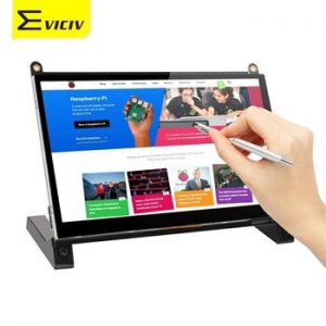 Eviciv 7 Inch Raspberry Pi 4 TouchScreen Rasberry 3 Portable Monitor RasPi 2 Zero Display 1024x600 60Hz Raspberri Touch Screen