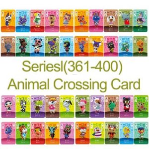 English version Amiibo Card NS Game Series 4 (361 to 400) Animal Crossing Card Work for