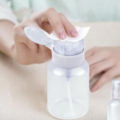 200ml Push Down Empty Pump Dispenser Clear Bottle Makeup Container PP Press The Bottle High Quality New Arrival Travel Bottles