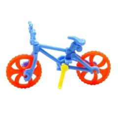 1PC DIY Assembled Bicycle Toys Mini Bike Toys for Kids Children Education Learning Handwork Tools Bicycle Model Toy Random Color