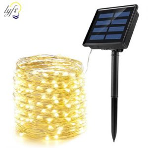 50/100/200 LED Solar Light Waterproof Fairy Garland Lights String Outdoor Holiday Christmas Party Wedding Solar Lamp Decor