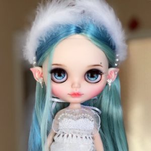 Blyth 1/6 nude doll joint body matte face with tan dark natural skin soft hair 30cm ICY NEO BJD toy gift DIY with HAND SET A&B