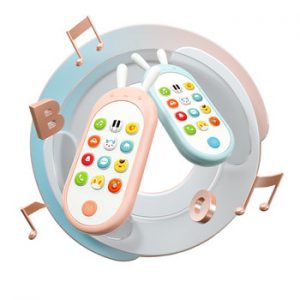 Beiens Baby Phone Toy Mobile Phone for Kids Telephone Toy Enfant Early Educational Mobile Toy Chinese/English Learning Machine