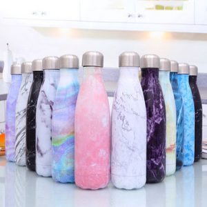 Hydro flasks Cola Water Bottle  Flamingo cup tumbler double wall stainless steel vacuum flask  Keep hot/cold 12-24hours thermos