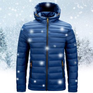 Men Winter Hooded Parkas Windbreak Fashion Male Brand White Duck Down Jacket  Coats Thick Warm Waterproof Clothing  Outwear