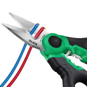 LAOA Electrician Scissors 6" Wire Cutter Crimpper Stainless Wire stripper Cable Cutting  Crimping Tool