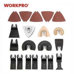 WORKPRO 25PC Saw Blades Multi Tool Oscillating Saw Blades for Dremel Bosch Quick Release Saw Blades for Metal/wood