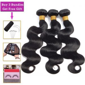 BEAUTY GRACE body wave bundle deals human hair bundles non-remy hair extensions Brazilian hair weave bundles Free for Brazil