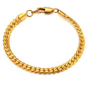 Mens Chain Braclet For Men Jewelry Braslet 2020 Male Gold Color Snake Chain Link Bracelet Men's Jewelry