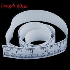 45/90cm Self Adhesive Vinyl Measuring Tape Ruler Sticker Sticky Measure DIY Tool