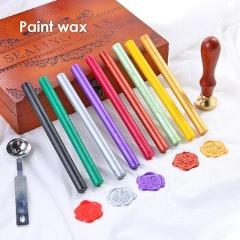 1PC DIY STAMP Vintage Sealing Wax Sticks for Melting Glue Tool Stamp Envelope Wedding Party Invitation Gift Decor