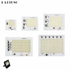 LATTUSO Led Lamp 10W 20W 30W 50W 100W Smart IC Floodlight COB Chip SMD 2835 5730 Outdoor Long Service Time DIY Lighting In 220V